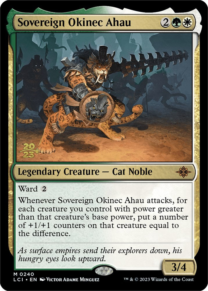 Sovereign Okinec Ahau [The Lost Caverns of Ixalan Prerelease Cards] | Gam3 Escape