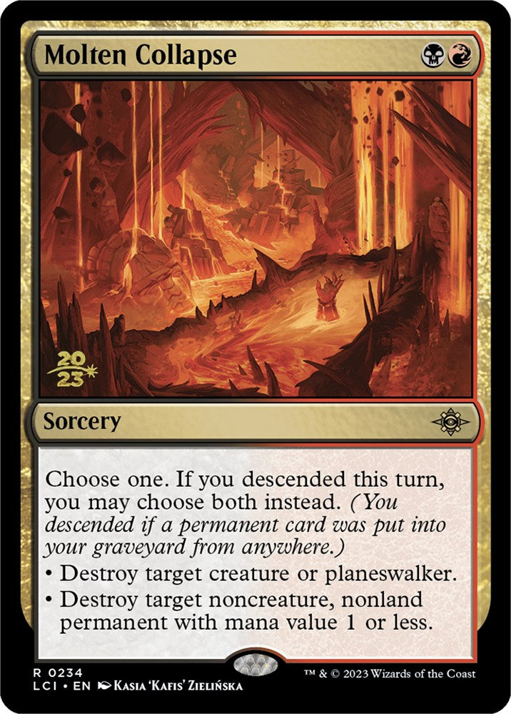 Molten Collapse [The Lost Caverns of Ixalan Prerelease Cards] | Gam3 Escape