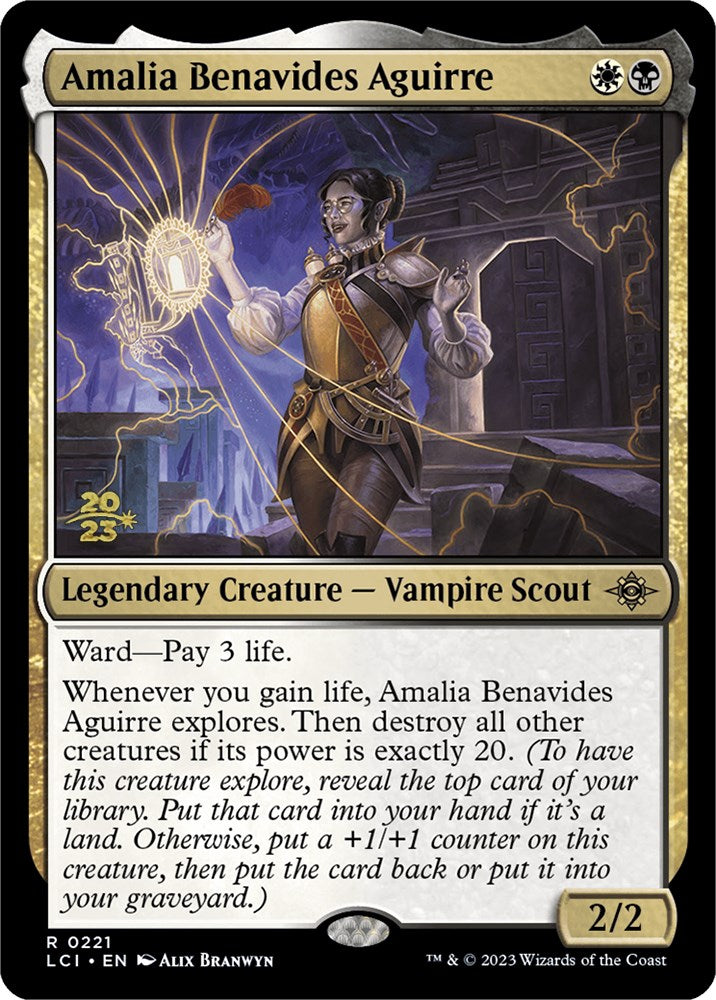 Amalia Benavides Aguirre [The Lost Caverns of Ixalan Prerelease Cards] | Gam3 Escape