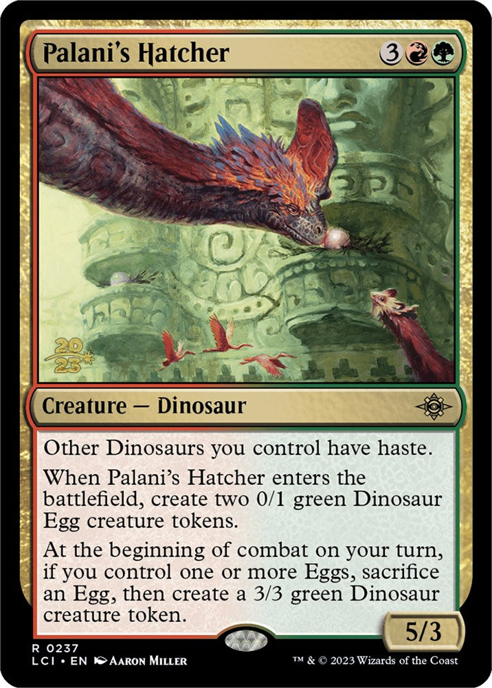 Palani's Hatcher [The Lost Caverns of Ixalan Prerelease Cards] | Gam3 Escape