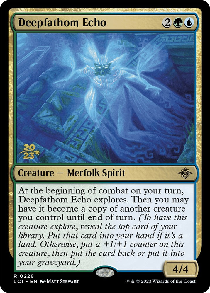 Deepfathom Echo [The Lost Caverns of Ixalan Prerelease Cards] | Gam3 Escape