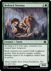 Bedrock Tortoise (Promo Pack) [The Lost Caverns of Ixalan Promos] | Gam3 Escape