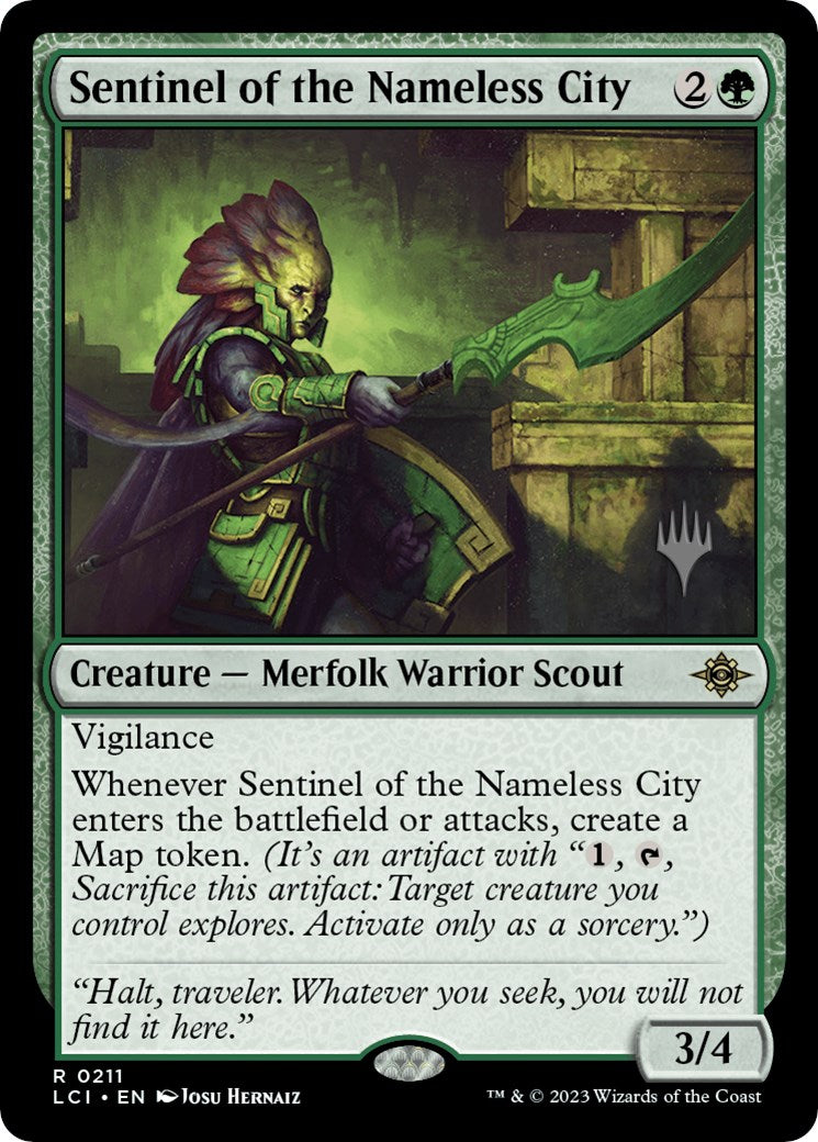 Sentinel of the Nameless City (Promo Pack) [The Lost Caverns of Ixalan Promos] | Gam3 Escape