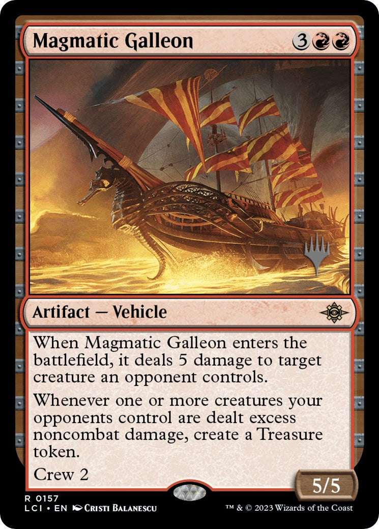 Magmatic Galleon (Promo Pack) [The Lost Caverns of Ixalan Promos] | Gam3 Escape