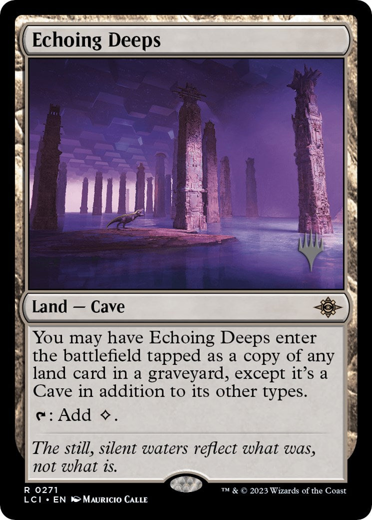 Echoing Deeps (Promo Pack) [The Lost Caverns of Ixalan Promos] | Gam3 Escape