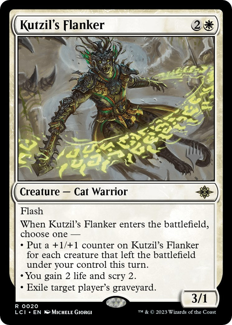 Kutzil's Flanker (Promo Pack) [The Lost Caverns of Ixalan Promos] | Gam3 Escape