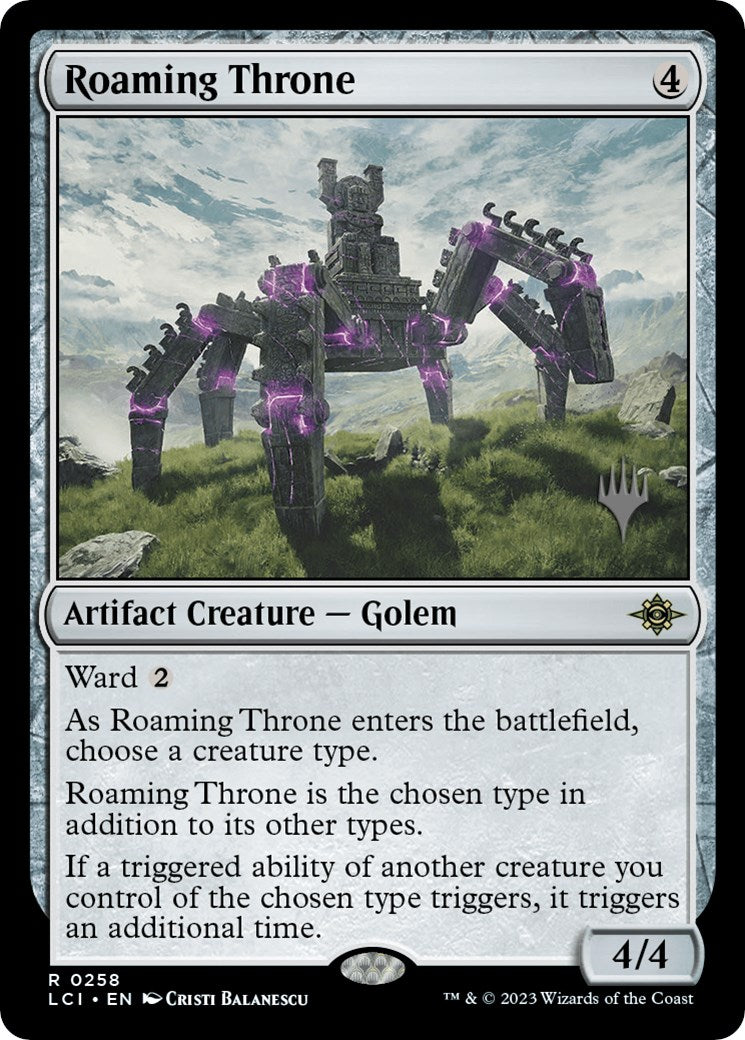 Roaming Throne (Promo Pack) [The Lost Caverns of Ixalan Promos] | Gam3 Escape
