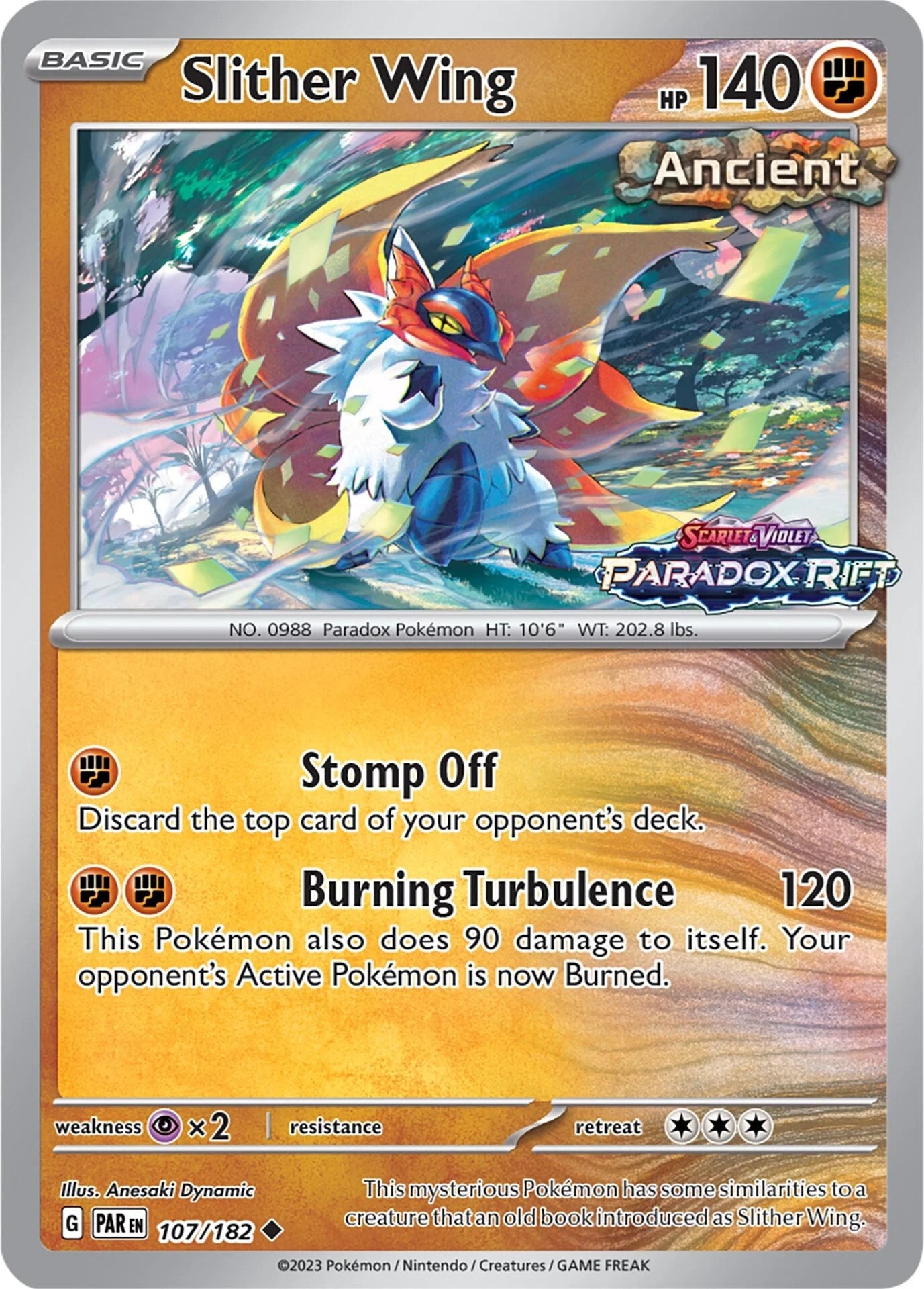 Slither Wing (107/182) (Store Exclusive Promo) [Miscellaneous Cards] | Gam3 Escape