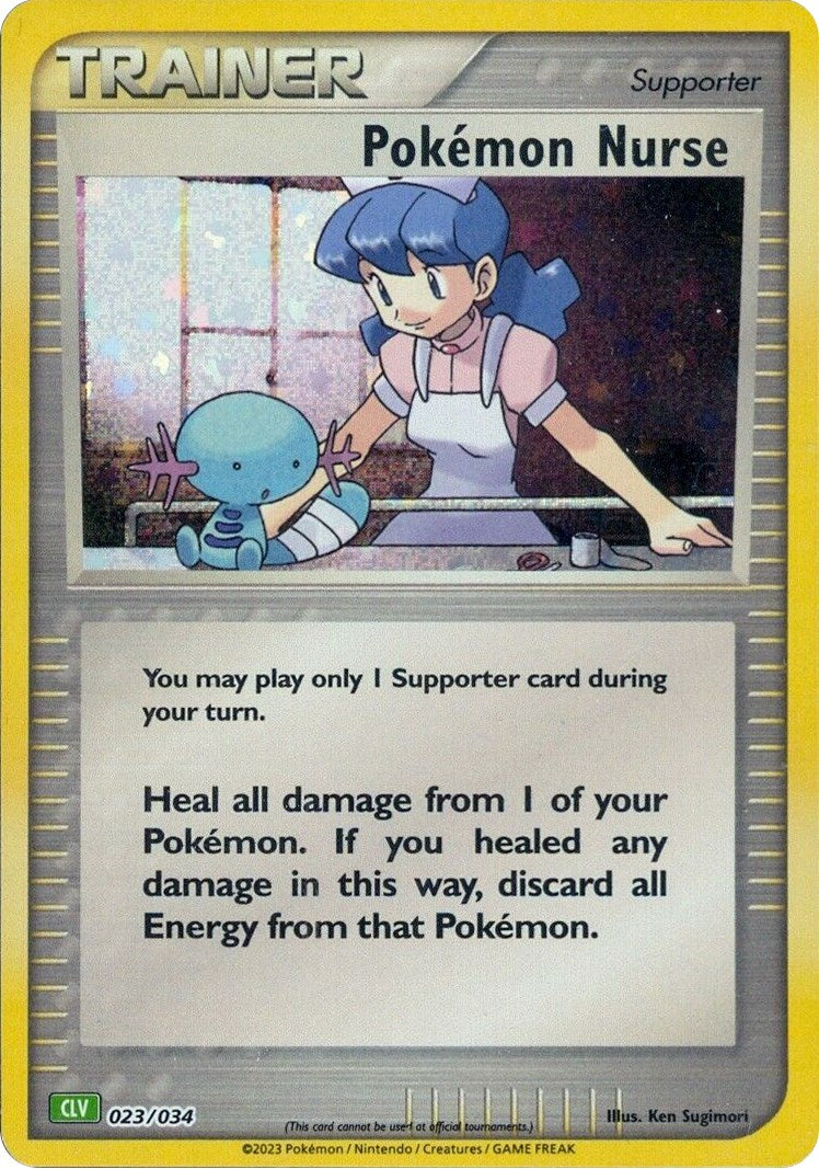 Pokemon Nurse (023/034) [Trading Card Game Classic] | Gam3 Escape