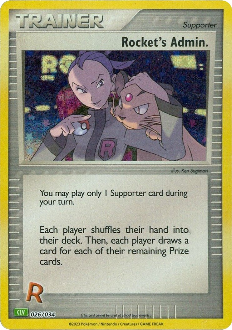 Rocket's Admin. (CLV) [Trading Card Game Classic] | Gam3 Escape