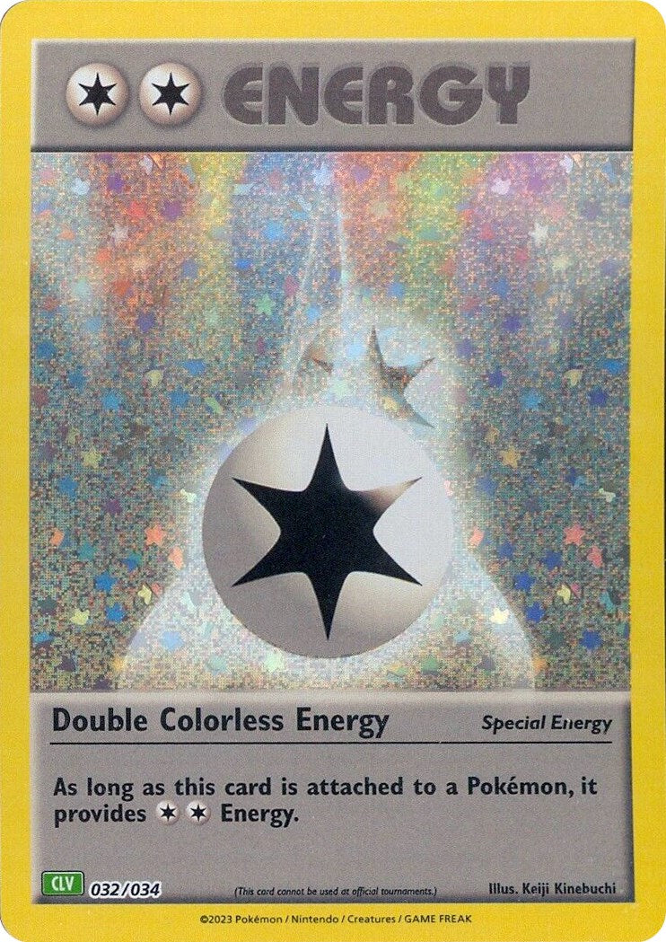 Double Colorless Energy [Trading Card Game Classic] | Gam3 Escape