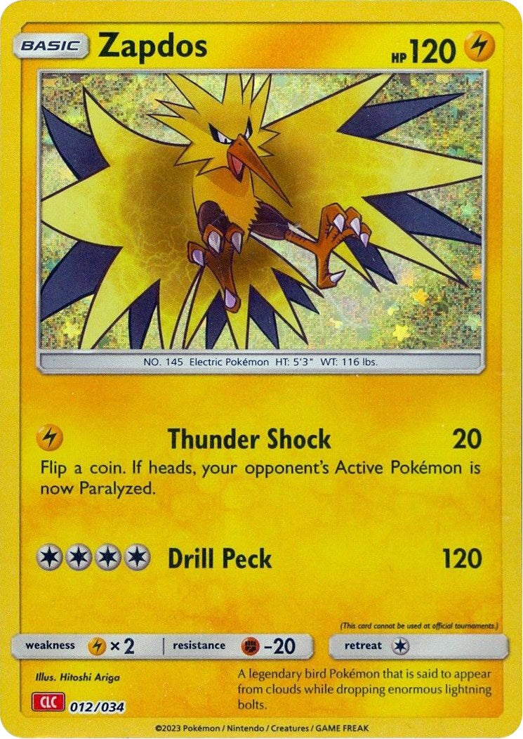 Zapdos [Trading Card Game Classic] | Gam3 Escape