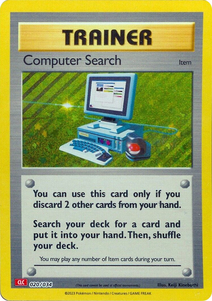 Computer Search (CLC) [Trading Card Game Classic] | Gam3 Escape