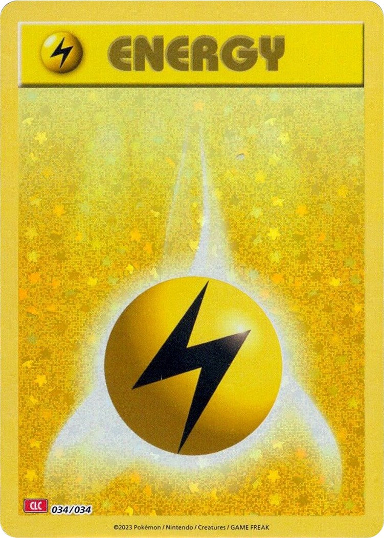 Basic Lightning Energy [Trading Card Game Classic] | Gam3 Escape