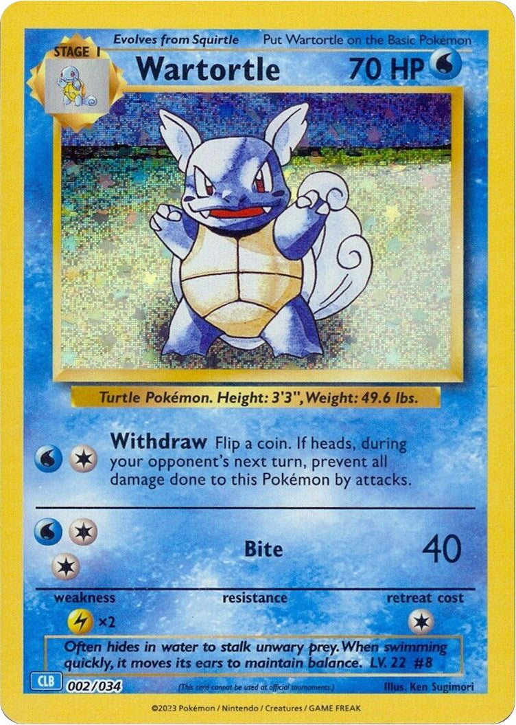 Wartortle [Trading Card Game Classic] | Gam3 Escape