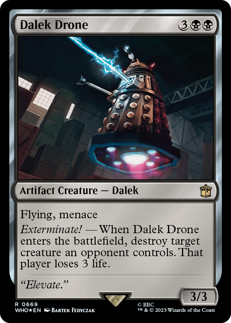 Dalek Drone (Surge Foil) [Doctor Who] | Gam3 Escape