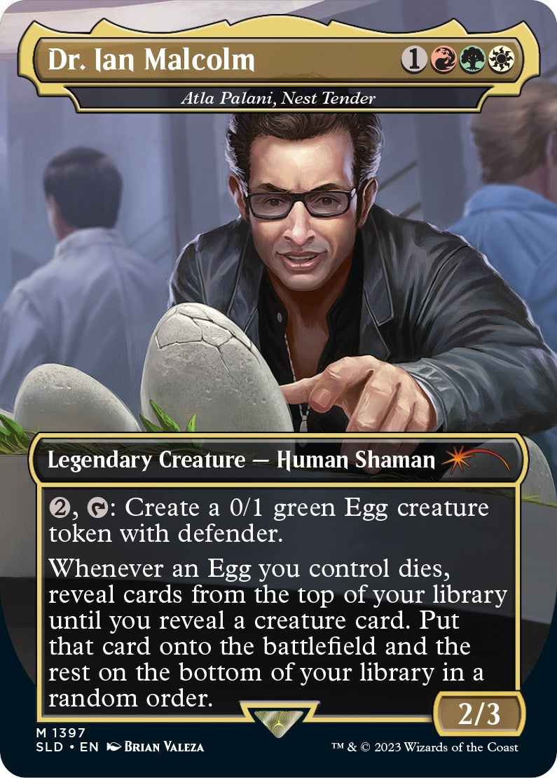 Dr. Ian Malcolm - Atla Palani, Nest Tender [Secret Lair Drop Series] | Gam3 Escape