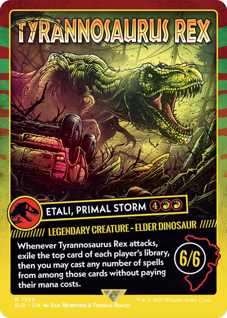 Tyrannosaurus Rex - Etali, Primal Storm [Secret Lair Drop Series] | Gam3 Escape