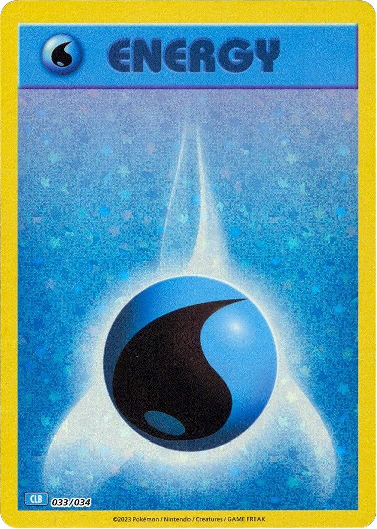 Basic Water Energy [Trading Card Game Classic] | Gam3 Escape