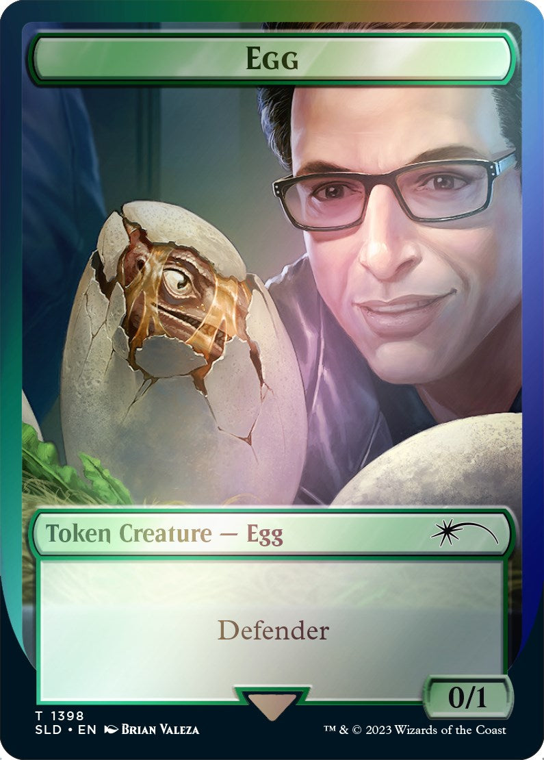 Egg Token (Rainbow Foil) [Secret Lair Drop Series] | Gam3 Escape