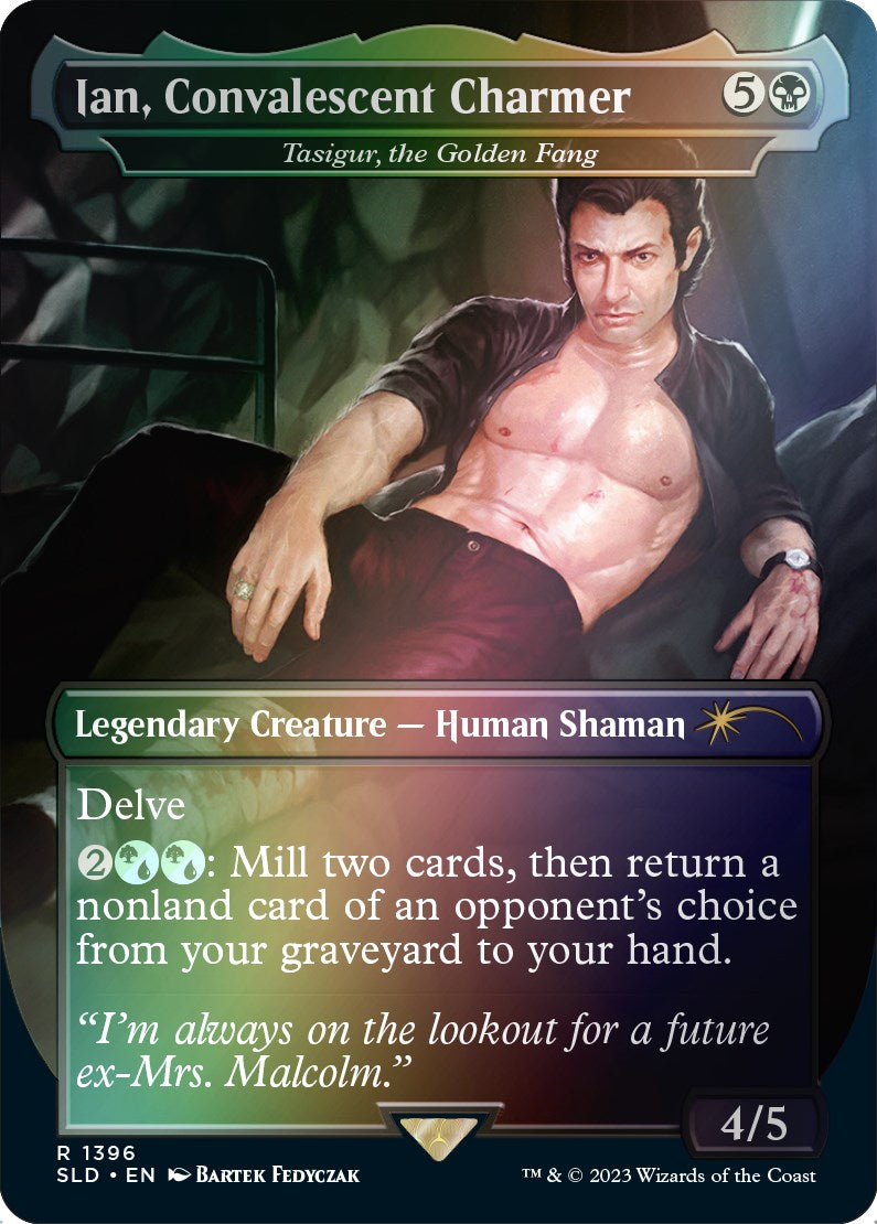 Ian, Convalescent Charmer - Tasigur, the Golden Fang (Rainbow Foil) [Secret Lair Drop Series] | Gam3 Escape