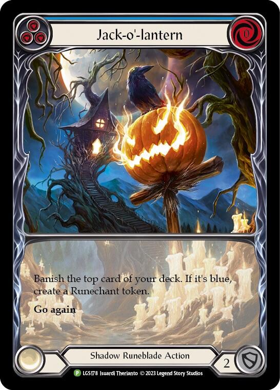 Jack-o'-lantern (Blue) [LGS178] (Promo) | Gam3 Escape