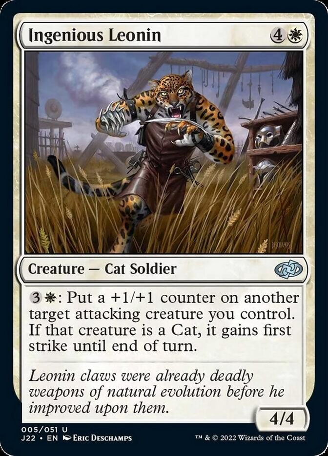Ingenious Leonin [Jumpstart 2022] | Gam3 Escape