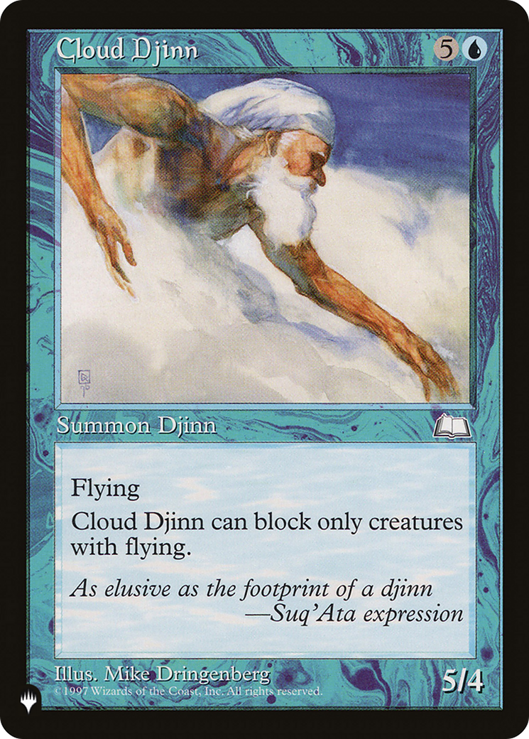 Cloud Djinn [The List Reprints] | Gam3 Escape