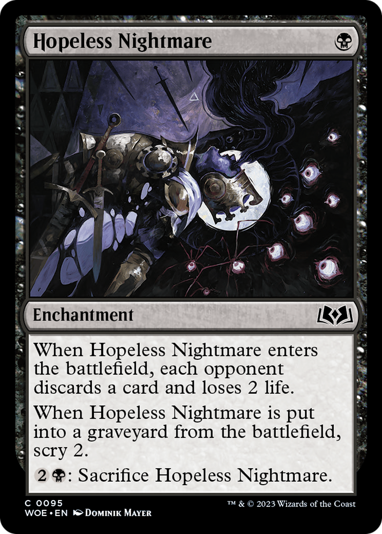 Hopeless Nightmare [Wilds of Eldraine] | Gam3 Escape