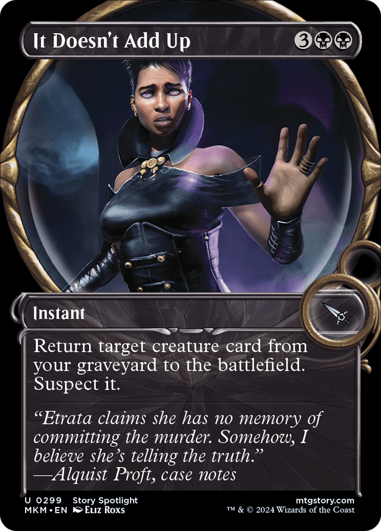 It Doesn't Add Up (Showcase) [Murders at Karlov Manor] | Gam3 Escape