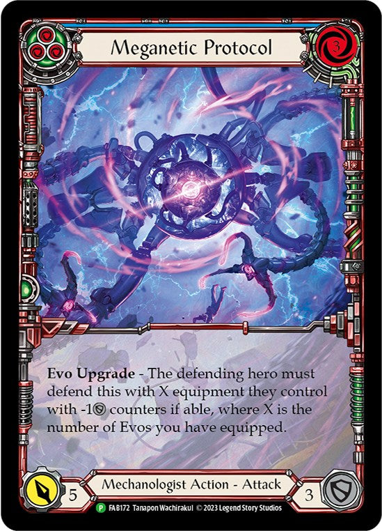 Meganetic Protocol [FAB172] (Promo)  Rainbow Foil | Gam3 Escape