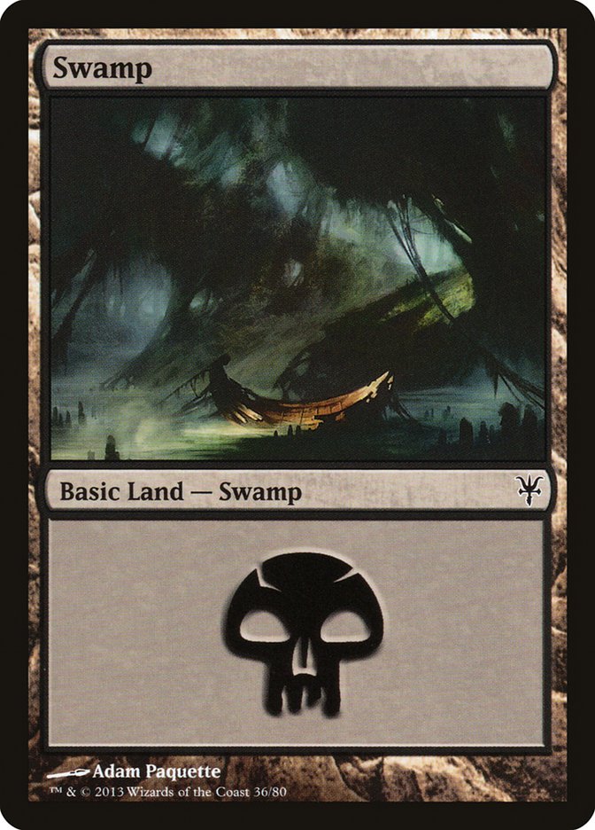 Swamp (36) [Duel Decks: Sorin vs. Tibalt] | Gam3 Escape