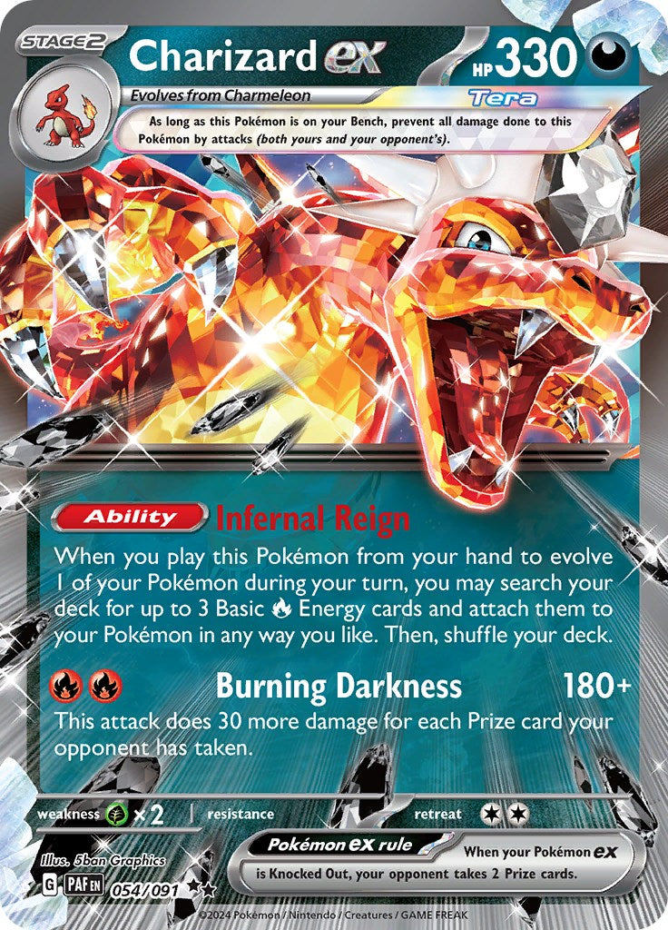 Charizard ex (054/091) [Scarlet & Violet: Paldean Fates] | Gam3 Escape