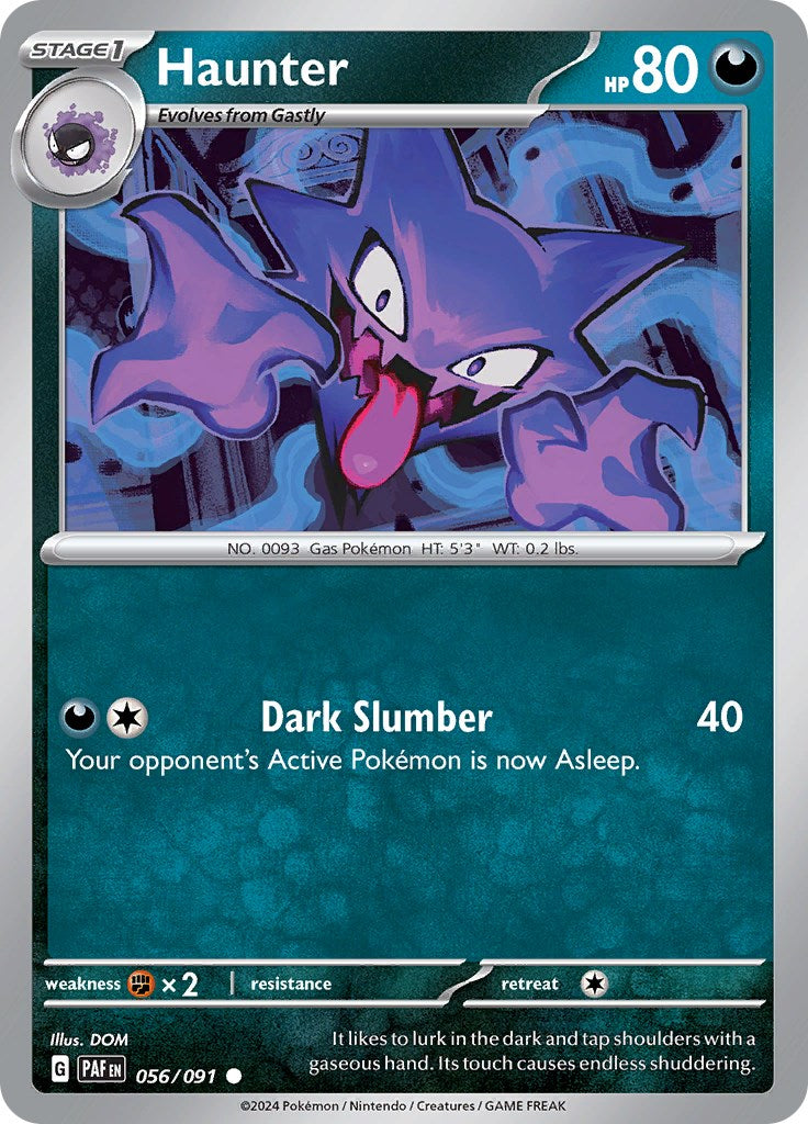 Haunter (056/091) [Scarlet & Violet: Paldean Fates] | Gam3 Escape