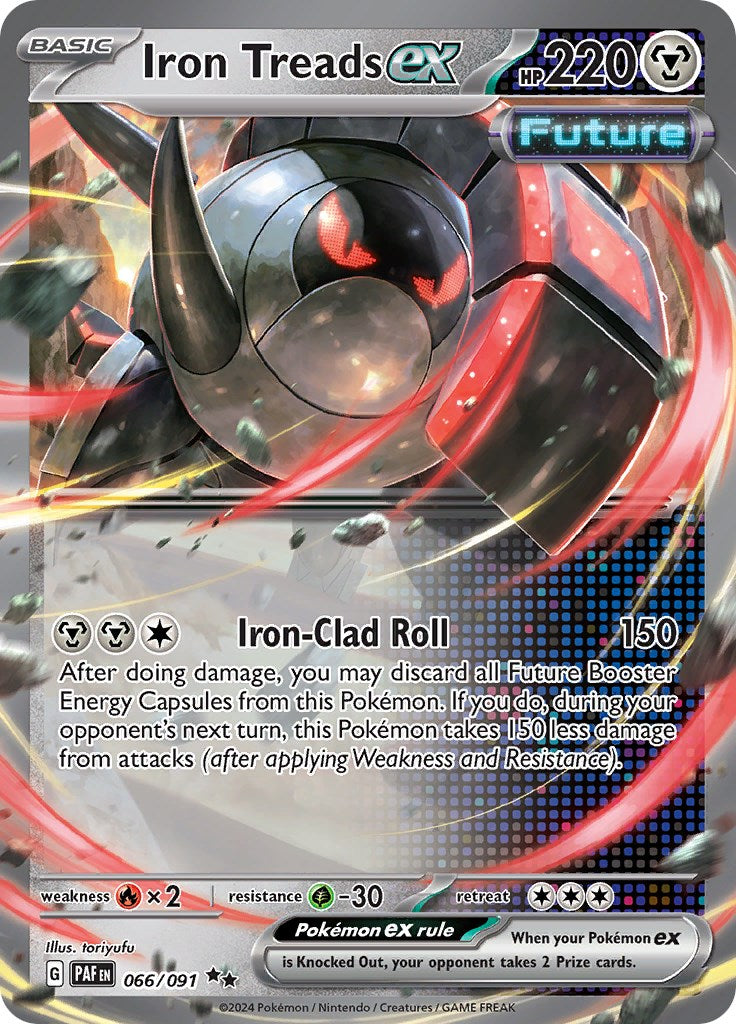 Iron Treads ex (066/091) [Scarlet & Violet: Paldean Fates] | Gam3 Escape