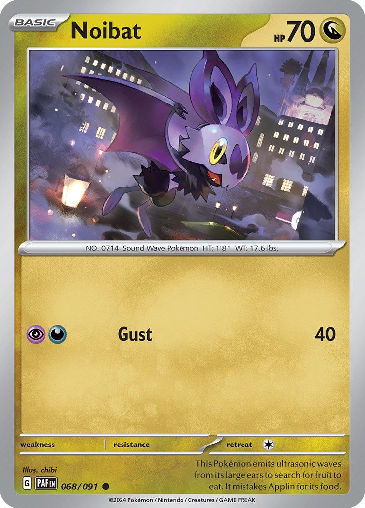 Noibat (068/091) [Scarlet & Violet: Paldean Fates] | Gam3 Escape