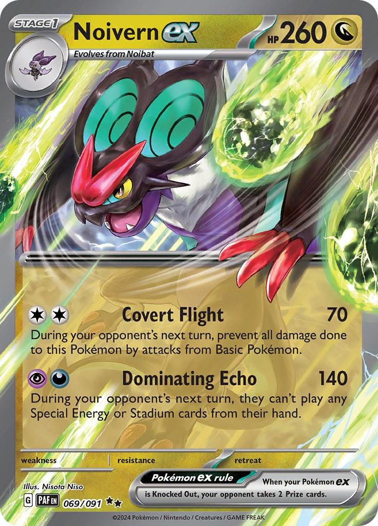 Noivern ex (069/091) [Scarlet & Violet: Paldean Fates] | Gam3 Escape