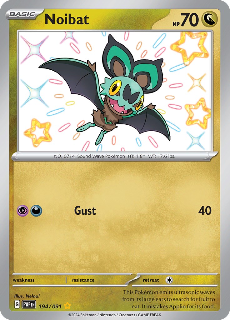 Noibat (194/091) [Scarlet & Violet: Paldean Fates] | Gam3 Escape