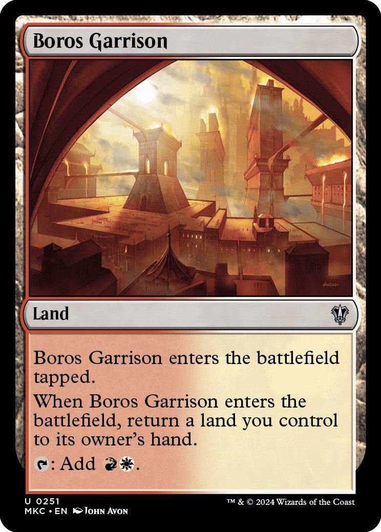 Boros Garrison [Murders at Karlov Manor Commander] | Gam3 Escape