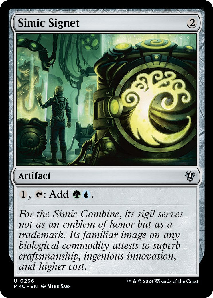 Simic Signet [Murders at Karlov Manor Commander] | Gam3 Escape