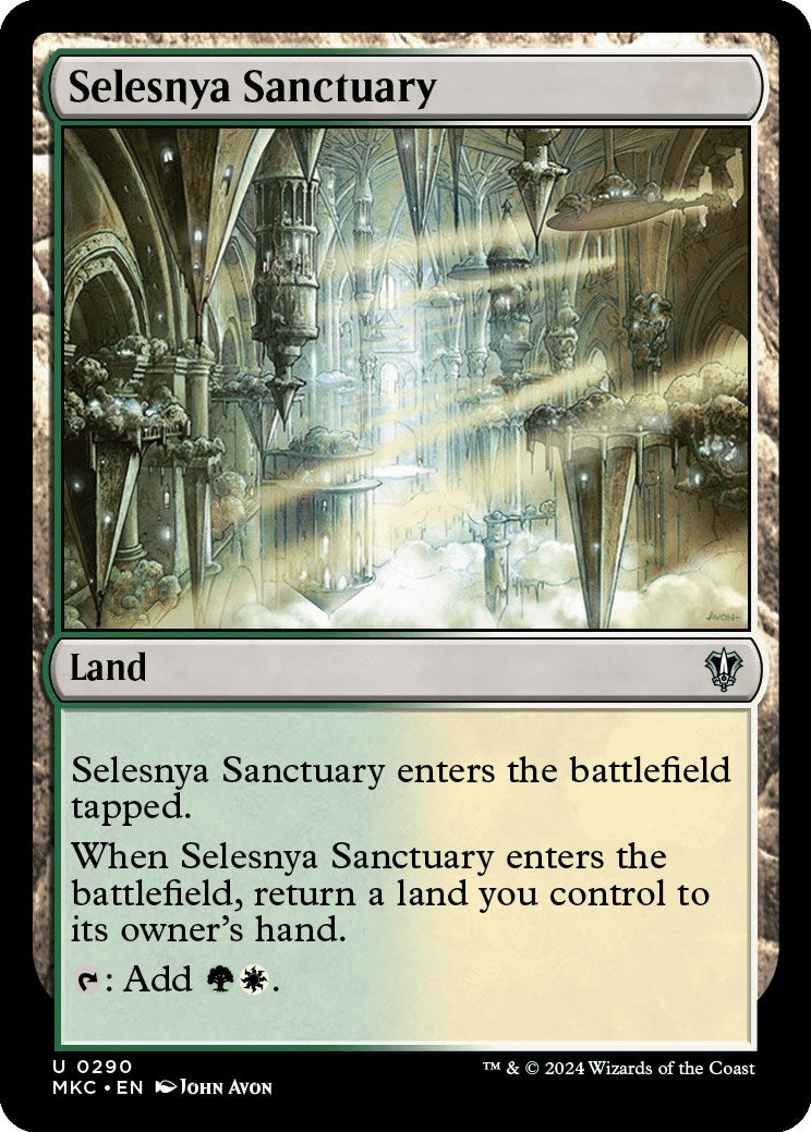 Selesnya Sanctuary [Murders at Karlov Manor Commander] | Gam3 Escape
