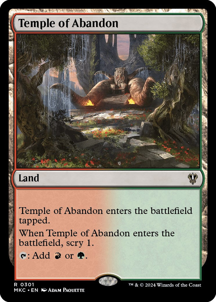 Temple of Abandon [Murders at Karlov Manor Commander] | Gam3 Escape