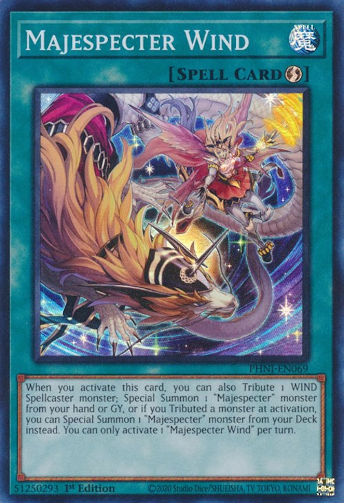 Majespecter Wind [PHNI-EN069] Super Rare | Gam3 Escape