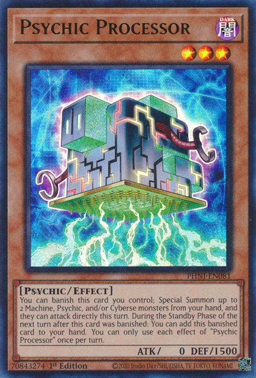 Psychic Processor [PHNI-EN081] Ultra Rare | Gam3 Escape