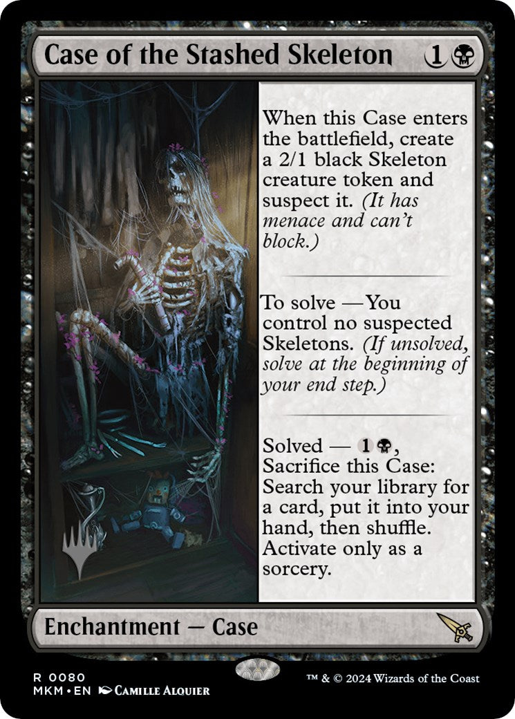 Case of the Stashed Skeleton (Promo Pack) [Murders at Karlov Manor Promos] | Gam3 Escape