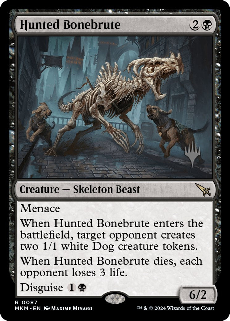 Hunted Bonebrute (Promo Pack) [Murders at Karlov Manor Promos] | Gam3 Escape