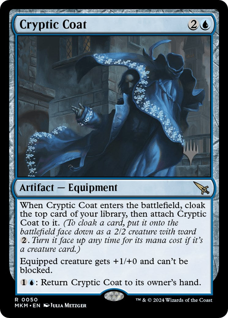 Cryptic Coat (Promo Pack) [Murders at Karlov Manor Promos] | Gam3 Escape