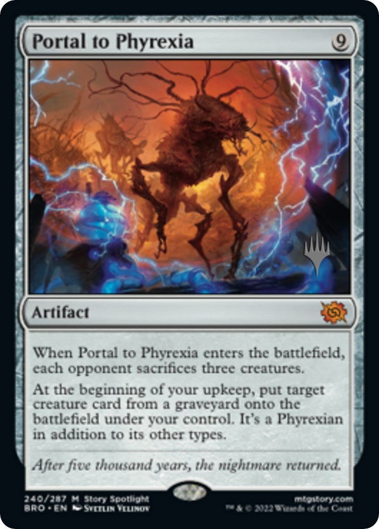 Portal to Phyrexia (Promo Pack) [The Brothers' War Promos] | Gam3 Escape