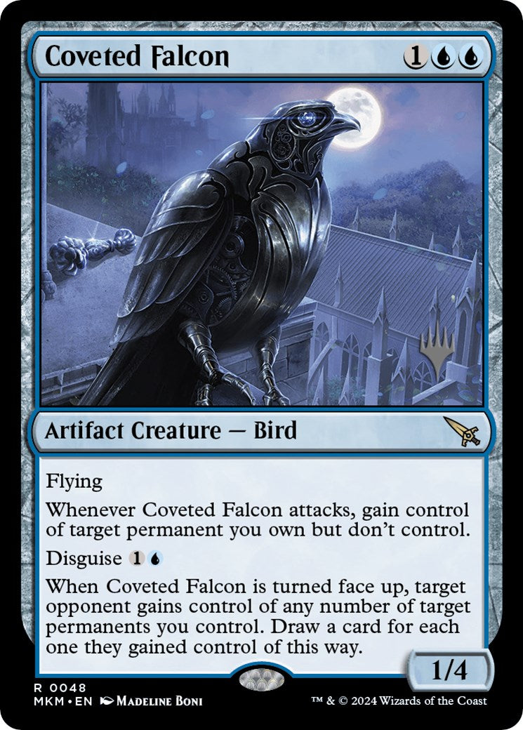 Coveted Falcon (Promo Pack) [Murders at Karlov Manor Promos] | Gam3 Escape