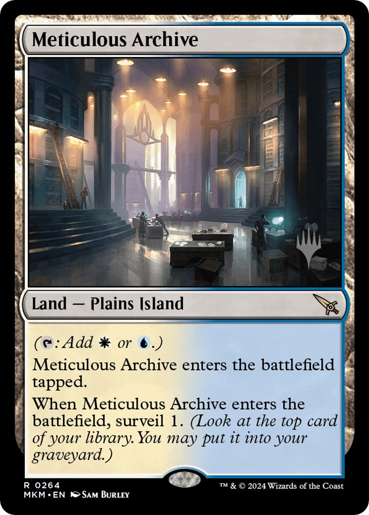 Meticulous Archive (Promo Pack) [Murders at Karlov Manor Promos] | Gam3 Escape